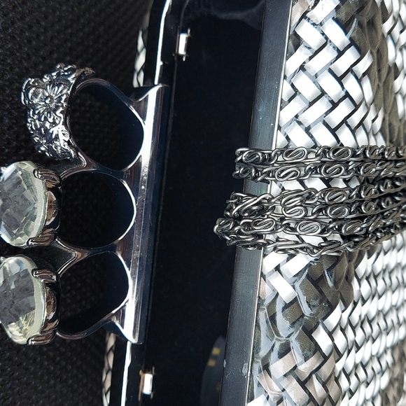 Hard shell evening bag - Picture 5 of 7